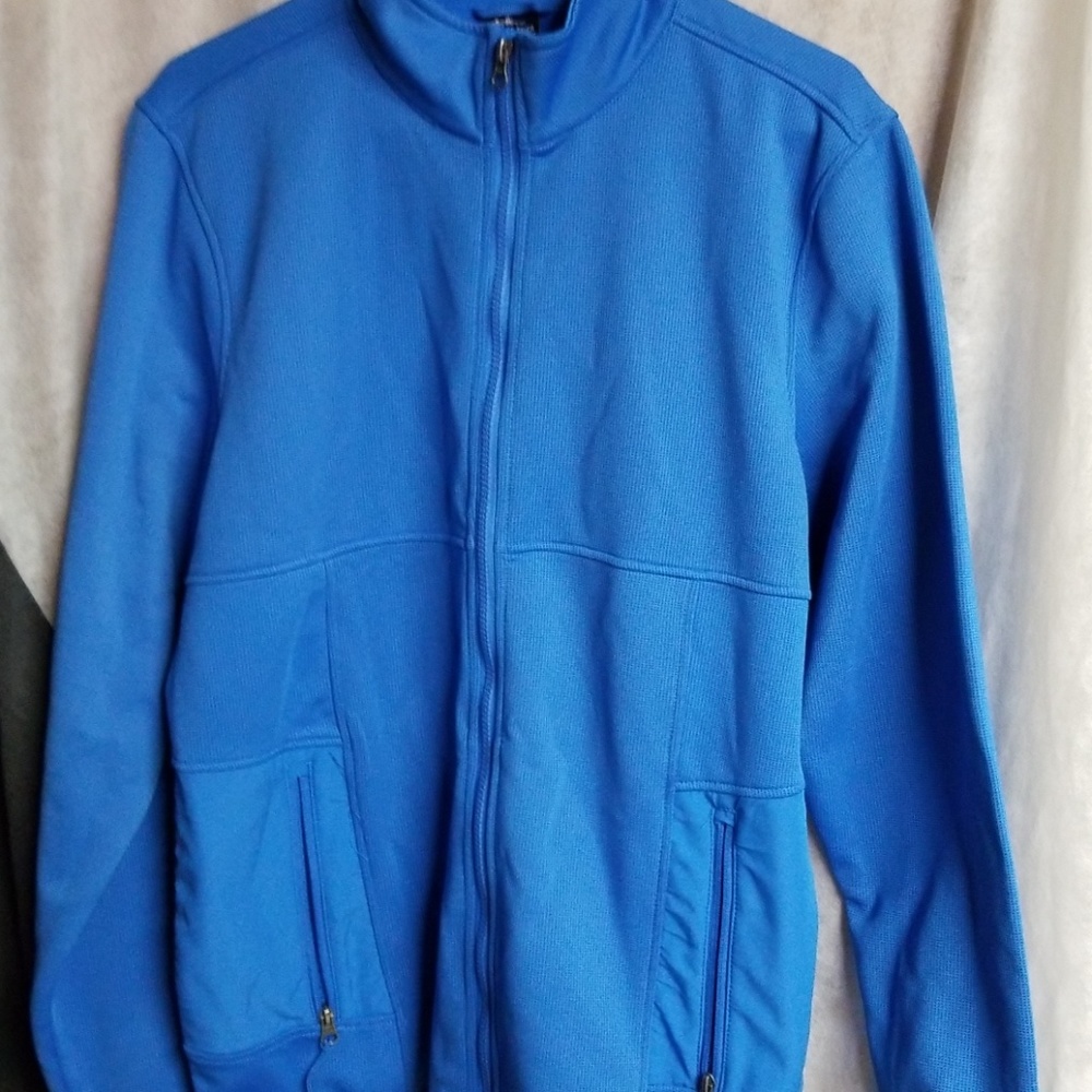 Charles River fleece jacket combat blue